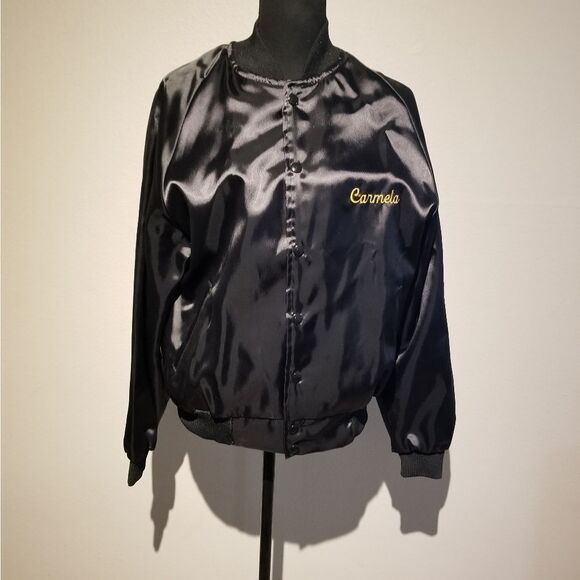 BEAUTIFUL 80S JACKET ESTATE OF CARMELA BELLO SISTER OF FREDDIE BELL. MEDIUM - Picture 5 of 8